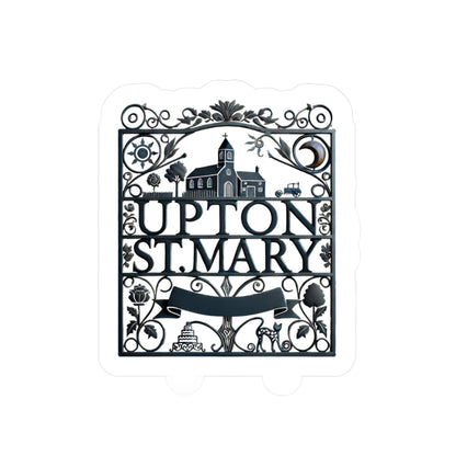 Reverend Annabelle Dixon Upton St. Mary Iron Gate Sticker (Kiss-Cut Vinyl)