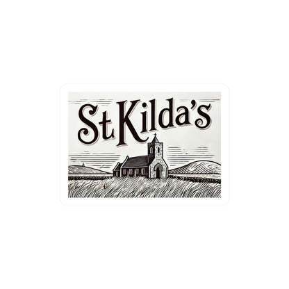 Reverend Annabelle Dixon St. Kilda's Church Sticker (Kiss-Cut Vinyl)
