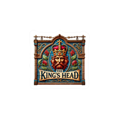 Reverend Annabelle Dixon King's Head Pub Sticker (Kiss-Cut Vinyl)