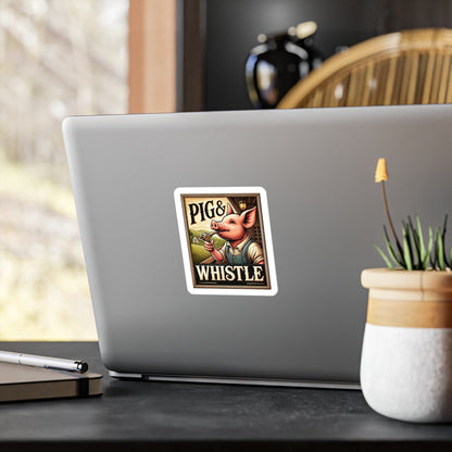 Reverend Annabelle Dixon Pig & Whistle Pub Sticker (Kiss-Cut Vinyl)