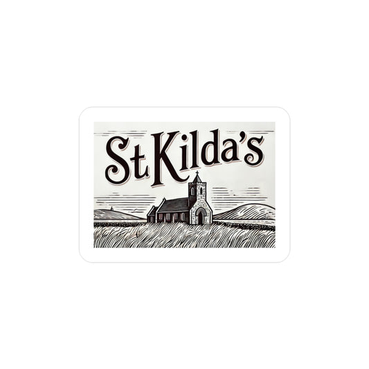 Reverend Annabelle Dixon St. Kilda's Church Sticker (Kiss-Cut Vinyl)