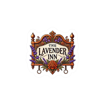 The Lavender Inn Sticker (Kiss-Cut Vinyl)